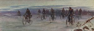 Deutsche Fahrradtruppen in Finnland, Finnischer Bürgerkrieg von Boris Vasilievich Zvorykin