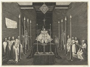 Prunkbett von Prinz Filips Willem, 1618 von Boëtius Adamsz. Bolswert