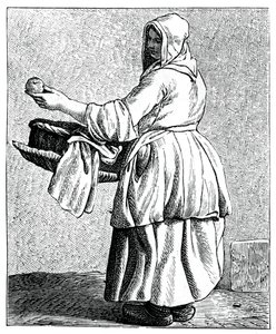 Gebackene Äpfel!, 1737-1742 von Bouchardon