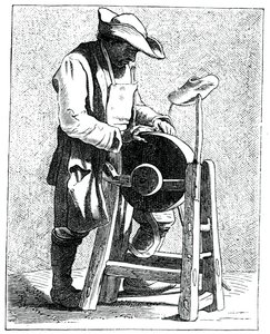 Messerschleifer, 1737-1742 von Bouchardon