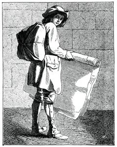 Der Druckverkäufer, 1737-1742