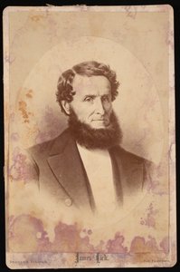 Porträt von James Lick 1796-1876, vor 1876
