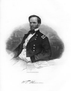William Tecumseh Sherman, Unionsgeneral, 1862-1867 von Brady