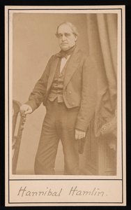 Porträt von Hannibal Hamlin 1809-1891, 1857