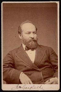 Porträt von James Abram Garfield, 1831-1881, vor 1876 von Brady