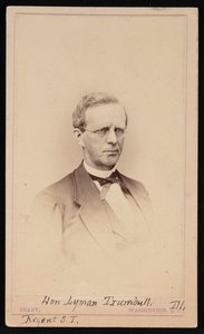 Porträt von Lyman Trumbull 1813-1896, zwischen 1862 und 1869