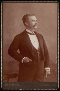 Porträt von W. Nelson Toler, zwischen 1890 und 1893