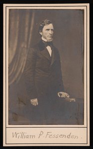 Porträt von William Pitt Fessenden, vor 1869