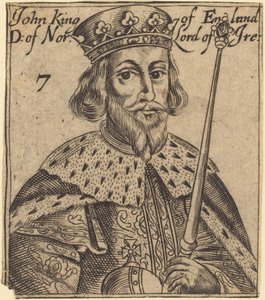 Johann, König von England von British 17th Century