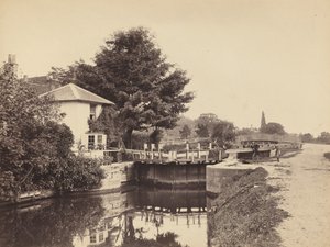 Haus des Schleusenwärters und Schleusentore