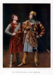 Lewis Waller und Mr. McKinnel, englische Schauspieler, 1901 von British Mutoscope