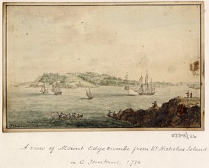 Eine Reihe von Skizzen, Ansichten in Großbritannien, dem Kontinent und Amerika 1772-1778 von British School