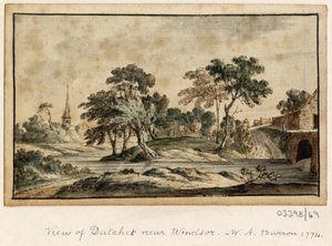 Eine Serie von Skizzen, Ansichten in Großbritannien, dem Kontinent und Amerika 1772-1778 von British School
