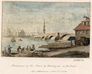Eine Serie von Skizzen, Ansichten in Großbritannien, dem Kontinent und Amerika 1772-1778 von British School