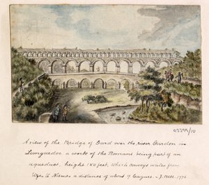 Eine Serie von Skizzen, Ansichten in Großbritannien, dem Kontinent und Amerika 1772-1778 von British School