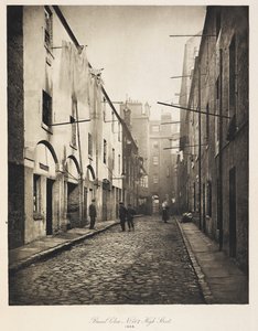Broad Close Nr. 167 High Street, aus The Old Closes and Streets of Glasgow von British School