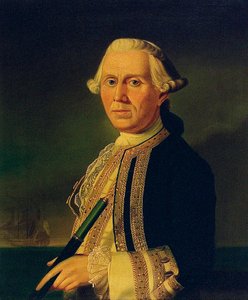 Kapitän James Ferguson (1723-1793) von British School