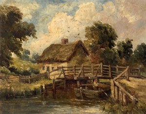 Hütte in der Nähe von East Bergholt, Suffolk
