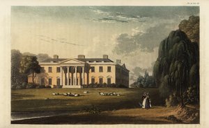 East Cowes Castle, Isle of Wight, der Sitz des Architekten John Nash