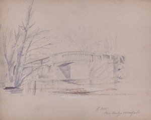 Eingleisige Eisenbahnbrücke von British School