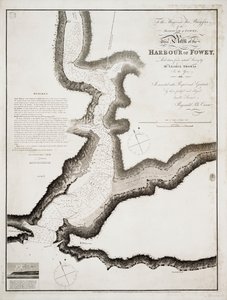 Der Hafen von Fowey, Cornwall von British School
