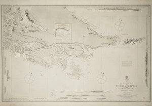 Der südöstliche Teil von Feuerland mit Staten Island, Kap Hoorn und Diego Ramirez Island