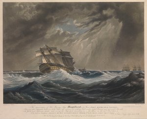 Darstellung von Seiner Majestät Schiff 