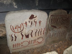 Das Königsgrab bei Kivik Kungagraven, 1. Hälfte des 2. Jahrtausends v. Chr. von Bronze Age culture