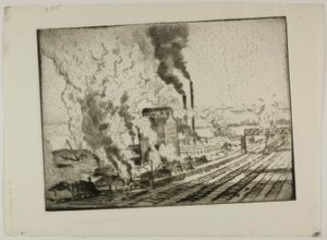 Der Kohlebrecher von Bror Julius Olsson Nordfeldt