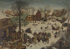 Die Volkszählung in Bethlehem, 1566