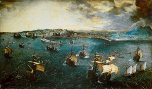 Blick auf die Bucht von Neapel, ca. 1550-1565