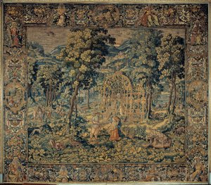 Vertumnus und Pomona von Brussels Manufactory