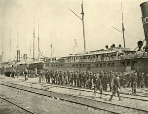13. Infanterie nach der Übung, Spanisch-Amerikanischer Krieg, Juni 1898, 1899 von Burr McIntosh