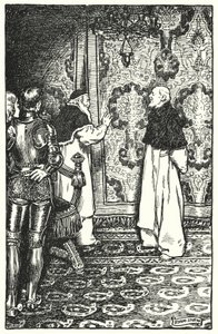 Illustration für The Cloister and The Hearth von Charles Reade von Byam (after) Shaw