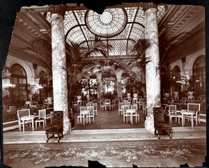 Lounge im Plaza Hotel, ca. 1907 von Byron Company