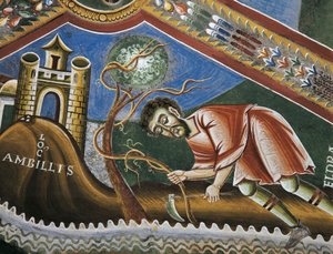 Eldrad beim Pflügen in Ambilly, Provence (Detail) von Byzantine