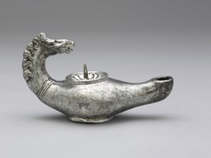Lampe, späte 300er Jahre von Byzantine