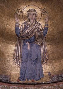Die Jungfrau Orans, ca. 1037 von Byzantine Byzantine