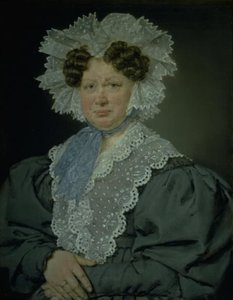 Kammerherrin Kirsten Stampe geb. Kaas (1766-1842), verheiratet 1793 mit Kammerherr Holger Baron Stampe zu Nysø von C.A. Jensen