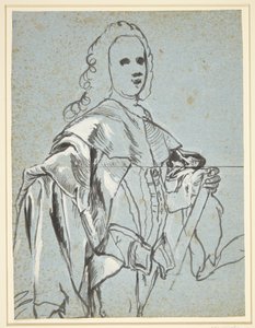 Studie zu einem Porträt, vermutlich von A.G. Moltke