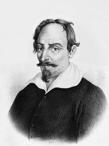 Porträt von Alessandro Tassoni (1565-1635), italienischer Dichter und Schriftsteller, Gravur