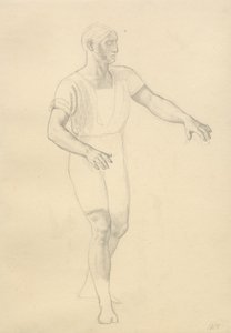 Balders Tod - Studie zu Hødur von Christoffer Wilhelm Eckersberg