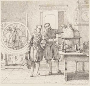 Christian IV. besucht Tycho Brahe in Uranienborg