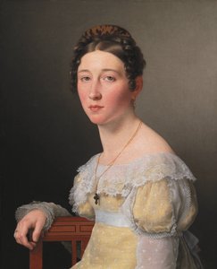 Porträt von Emilie Henriette Massmann, Verlobte von Frederik Wilhelm Caspar von Benzon