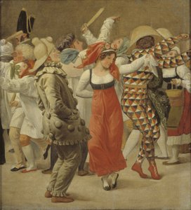 Der Karneval in Rom. Fragment