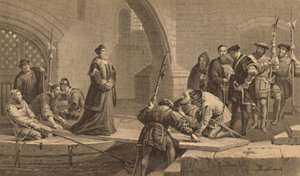 Cranmer am Verrätertor, 1886 von CW Sharpe