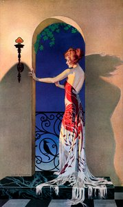 Modische Frau der 1920er Jahre in Spanien, ca. 1925