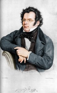 Franz Peter Schubert 1797-1828, österreichischer Komponist von C Helfert