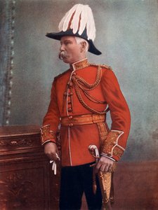 Generalmajor GH Marshall, Kommandierender der königlichen Artillerie, Südafrika Feldtruppe, 1902