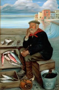 Fischverkäufer